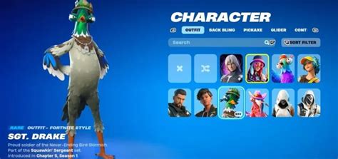 Upcoming Bird Skins In Fortnite: Fortnite Bird Skins Leaked