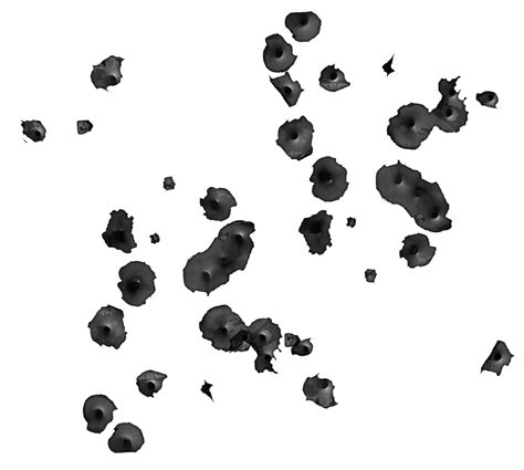 Bullet Drawing - bullet holes png download - 1149*1032 - Free ...