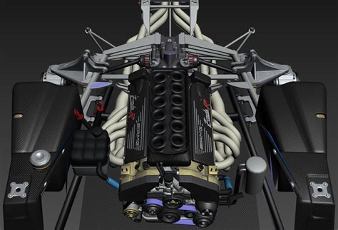 Pagani Zonda Cinque Engine