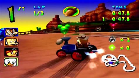 Walt Disney World Quest: Magical Racing Tour [Dreamcast] - Gameplay ...