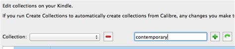 Using Kindle Collections Plugin for Calibre