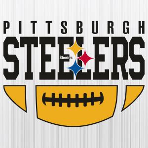 Pittsburgh Steelers Logo SVG | Steelers NFL Logo PNG