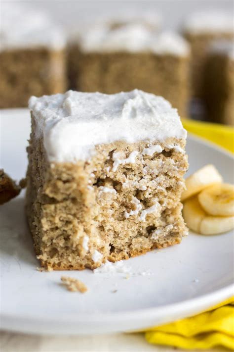 Healthy Banana Cake | What Molly Made