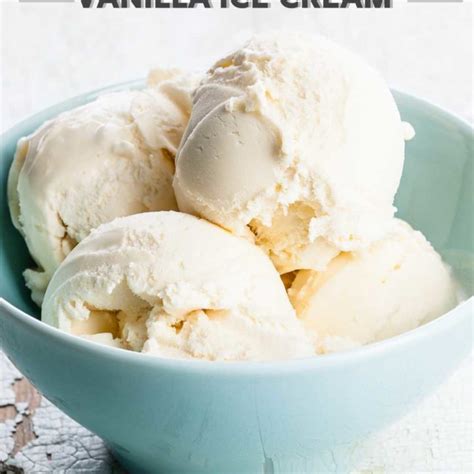 Easy Vanilla Ice Cream Recipe • Moms Confession