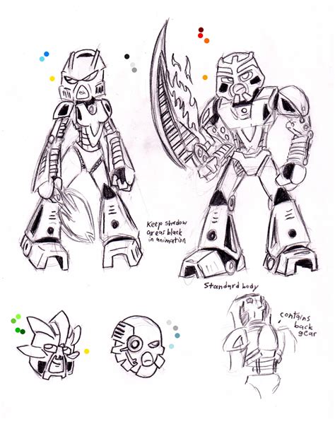 Toa Nuva Standard Body Concepts by warahi on DeviantArt