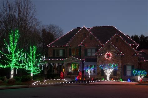 LED Outdoor Christmas Lighting - Traditional - Exterior - Atlanta - by ...