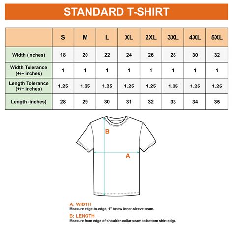 T-Shirt Size Chart - Amzanimalsgift