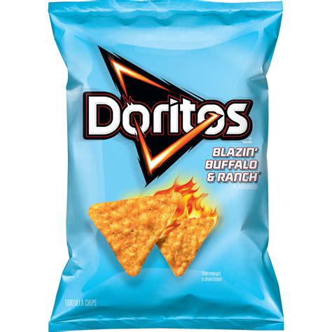 Doritos Blazin' Buffalo & Ranch, 9.75 Oz. - Walmart.com - Walmart.com