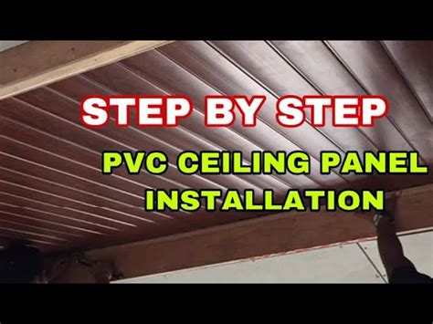 Pvc Ceiling Installation Guide | Shelly Lighting