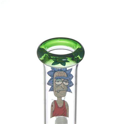 Rick & Morty Rick & Morty Glass Bong Bongs | GoSensi