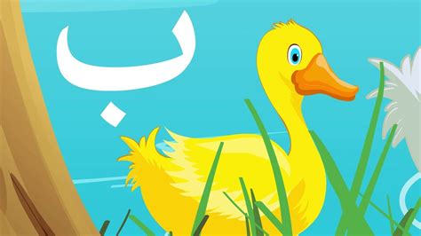 حرف الباء - باء مثل بطة - Arabic alphabet for kids - Ba - YouTube