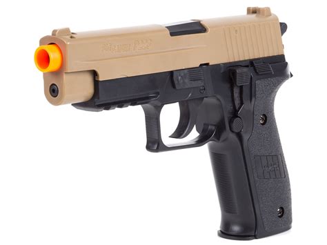 Cheap SIG Sauer P226 Airsoft Pistol, Black/Tan 6mm - Air Guns 2019