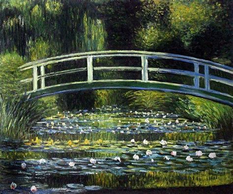 Claude Monet - Japanese Bridge | Picturing America | Paintings famous ...