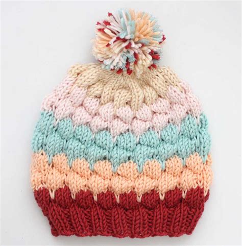 16 Free Knit Hat Patterns on Circular Needles - Dabbles & Babbles ...