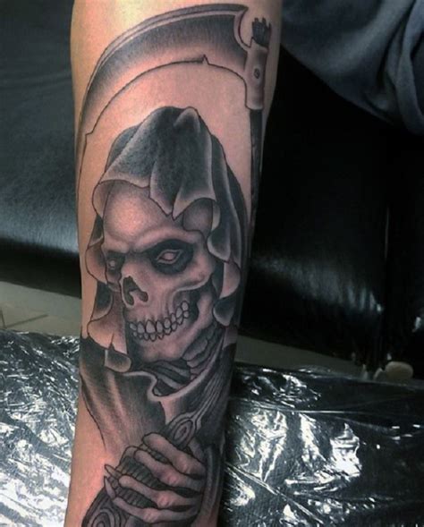 50 Grim Reaper Tattoo Designs - nenuno creative