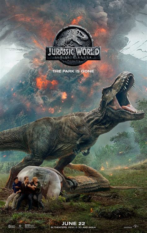 New Jurassic World: Fallen Kingdom Poster