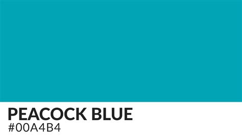 peacock colors | HipFonts