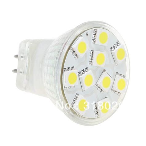 Free Shipment 12VDC White /Warm White 10LED MR11 Light Spot Lamp 5050 ...