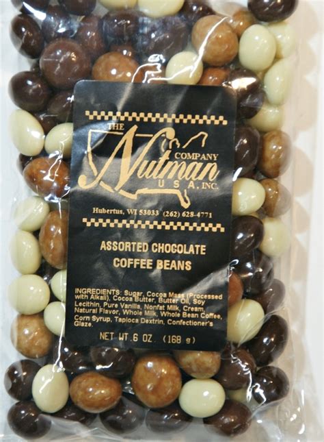 Chocolate Coffee Beans - Assorted (5 oz) - The Nutman Company USA, Inc.