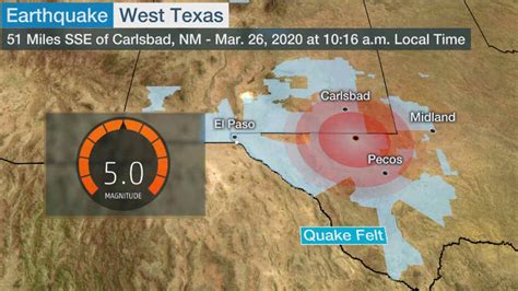 West Texas Shaken by Magnitude-5 Earthquake, but No Damage Reported ...