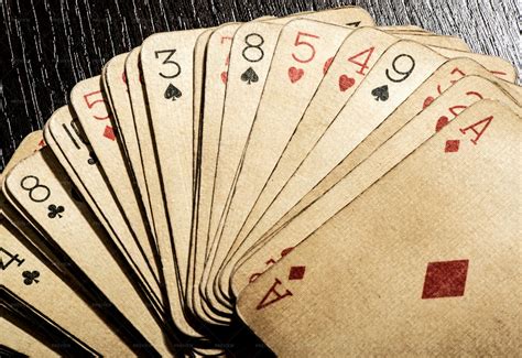 Old Vintage Playing Cards - Stock Photos | Motion Array