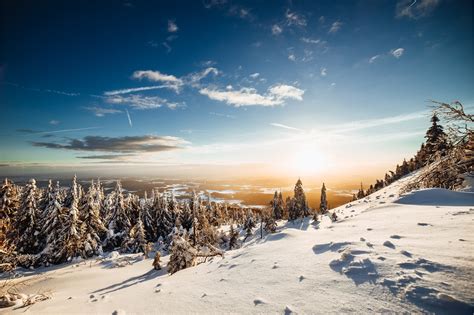 Perfect Winter Scene in the Mountains Canvas Print Mountain - Etsy