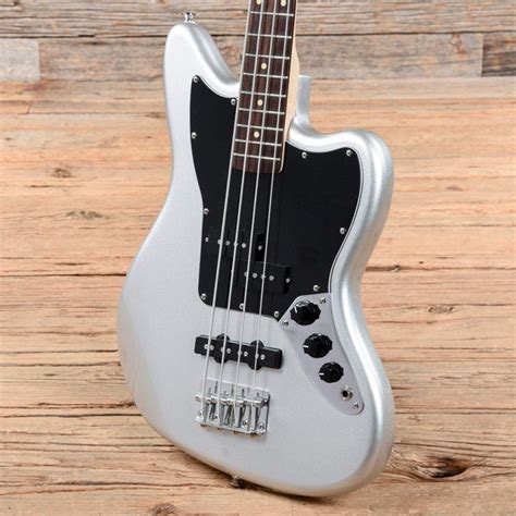 Squier Vintage Modified Jaguar Bass Special SS Silver 2016 – Chicago ...