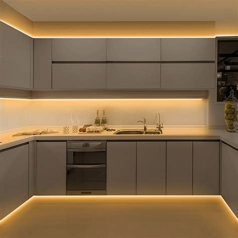 How to Choose and Install LED Strip Lights for Kitchen Cabinets