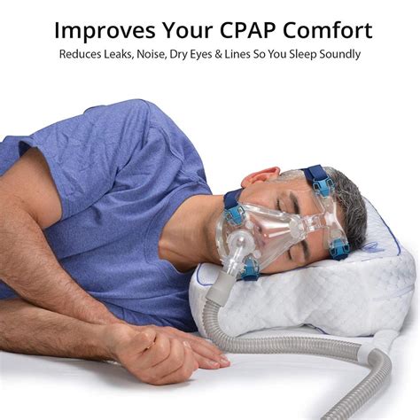 CPAP Pillow - Unique Sleep Apnea Pillow Design Improves Breathing