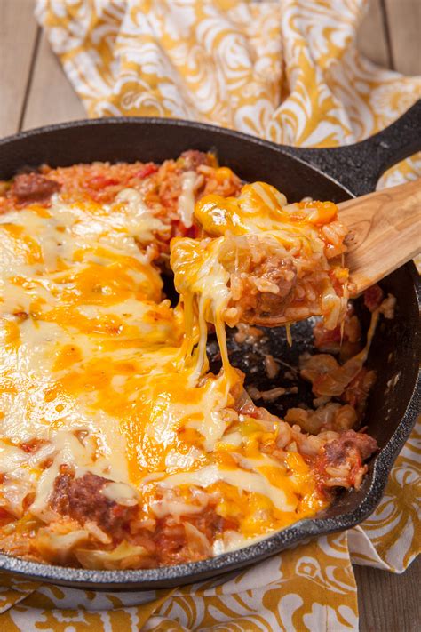 Cabbage and Ground Beef Casserole - Slenderberry