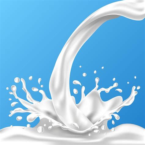 Milk White Liquid Splash | Milk splash, Poster background design ...