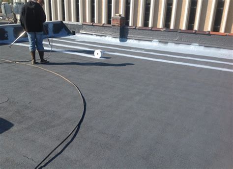 Flat Roof Coatings | KM Commercial Roofing