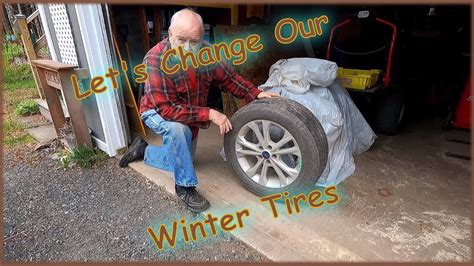 Let's Change Our Winter Tires - YouTube