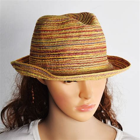 2019 Women Summer Hat Beach Straw Hat Female Casual Panama hand made ...