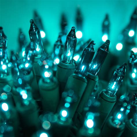 Standard Teal Mini String Lights - Yard Envy