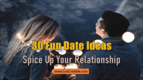 30 Fun Date Night Ideas: To Spice Up Your Relationship - Just Credible