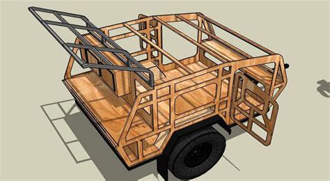 DIY Off Road Teardrop Camper Made For Rough Terrain