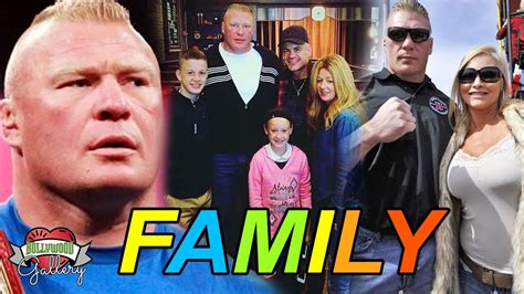 Brock Lesnar Family With Parents, Wife, Son, Daughter, Brother and ...