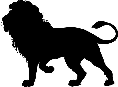 African wild dog Lion Silhouette Clip art - lion png download - 1600* ...