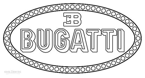 Printable Bugatti Coloring Pages For Kids | Cool2bKids | Bugatti logo ...