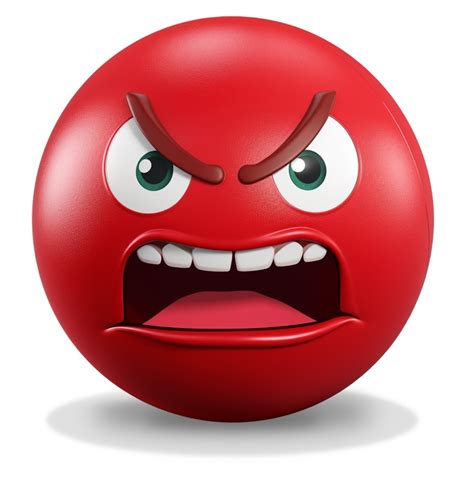 Frustrated Face Emoji Clipart