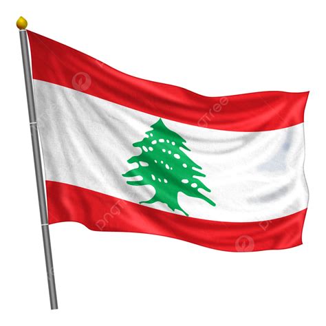 Lebanon Flag Fluttering With Cloth Texture, Lebanon, Flag, Country Flag ...