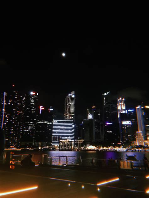 night city life | Night city, City aesthetic, Singapore city