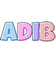 Adib Logo | Name Logo Generator - Candy, Pastel, Lager, Bowling Pin ...