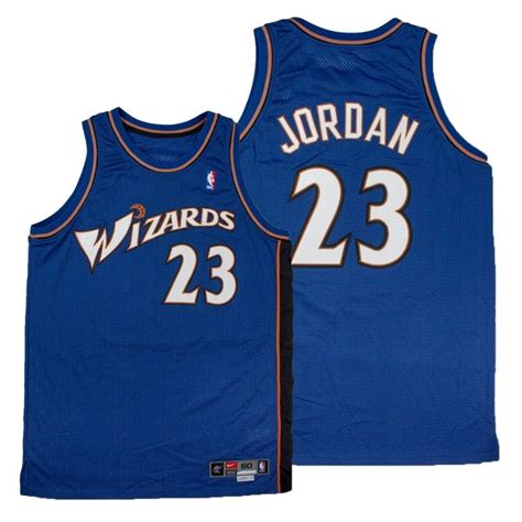 Men Michael Jordan Washington Wizards #23 Men 2002-03 Hardwood Classics ...