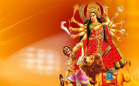 Maa Durga 4K Wallpaper For PC