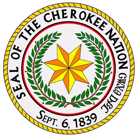 File:Great seal of the cherokee nation.svg - Wikimedia Commons