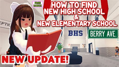 *NEW BERRY AVENUE UPDATE* HOW TO FIND THE NEW HIGH SCHOOL AND ...