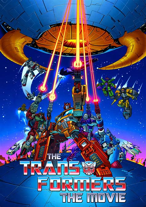 The Transformers: the Movie 1986 Poster Animated Science Fiction Action ...