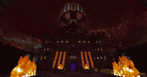 Minecraft Nether Fortress by Zay13 on DeviantArt